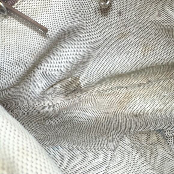 Vintage Dooney & Bourke Canvas Signature Medium Size Shoulder Bag Brown/Tan - Picture 12 of 16